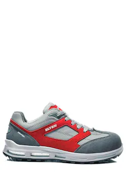 Elten Travis XXT Laag ESD S2 Grijs/Rood