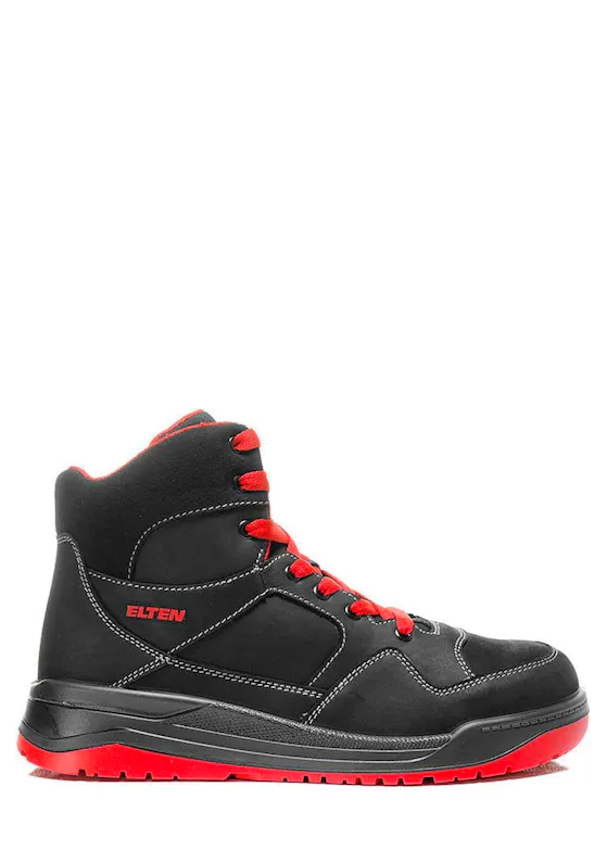 Elten Maverick halbhoch ESD S3 schwarz/rot