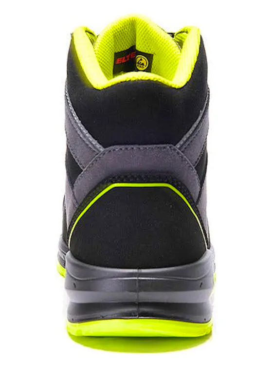 Elten Loan XXSports Pro Black - Limettengrün Mid ESD S3