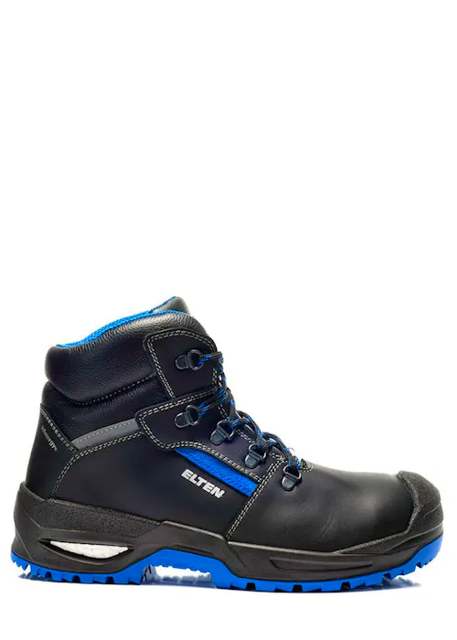 Elten Leonardo XXSG Chaussures de sécurité mi-montantes noir-bleu ESD S3