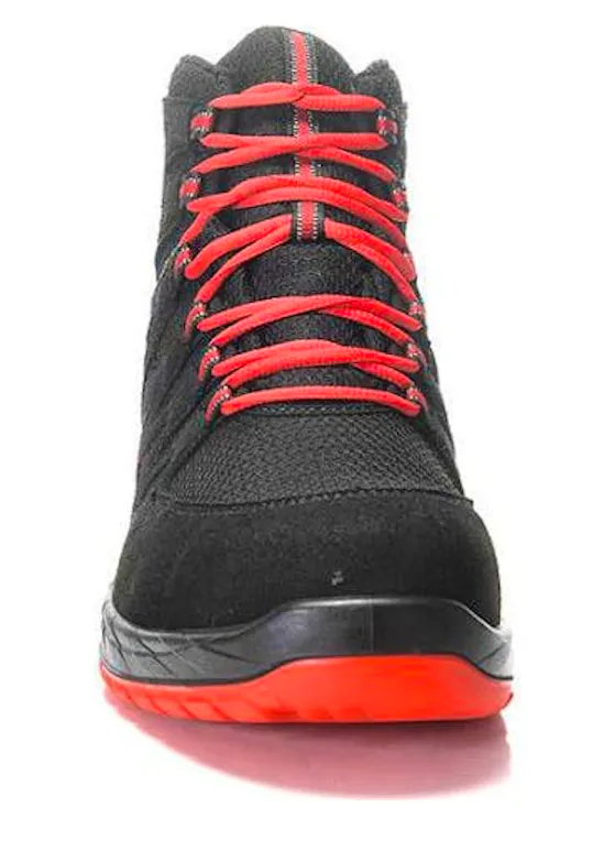 Elten Maddox Compo Black-Red Mid ESD S3S Sicherheitsschuh