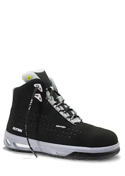 Elten IMPULSE XX10 black-grey Mid ESD S1 Werkschoen