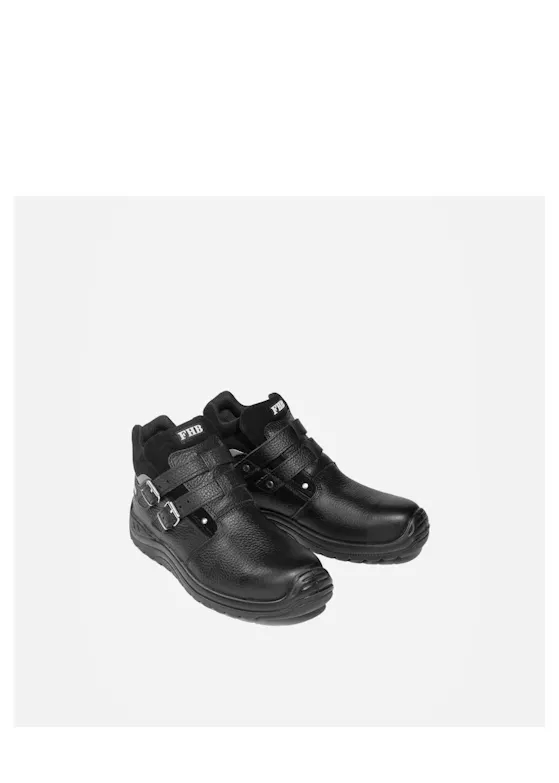 FHB Norbert S3-Stiefel mit Schnallen, EN ISO 20345-S3 HRO