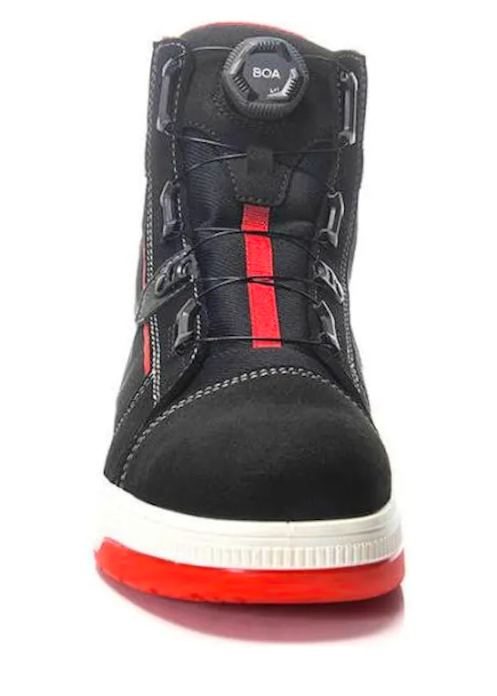 Elten Isaak XXST BOA® Black-Red Mid ESD S2 Sicherheitsschuh