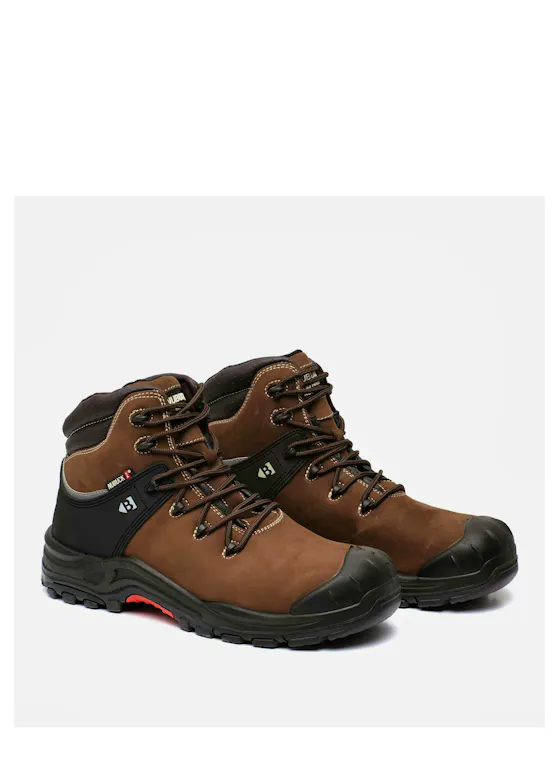 Buckbootz Nubuckz hoher Sicherheitsschuh S1P