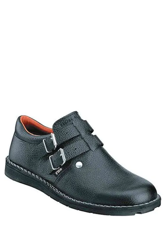 FHB WILLI niedriger Dachdeckerschuh mit zwei Schnallen