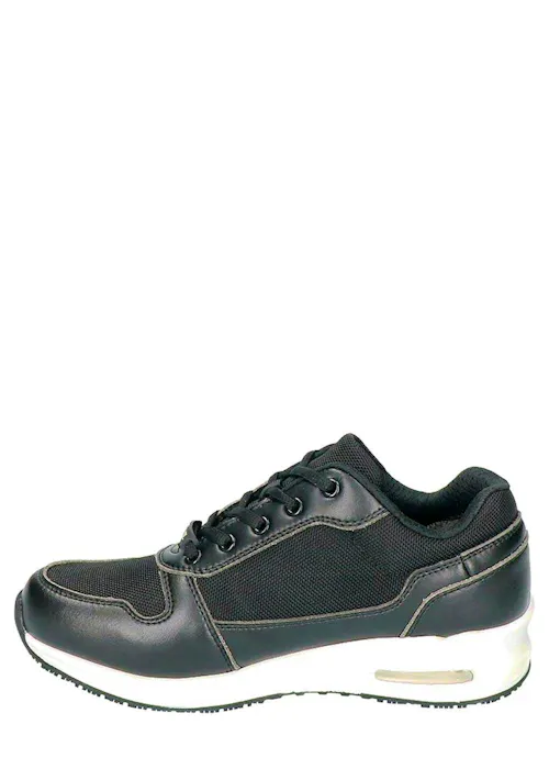 Bata Beekman DB.01-02 Werkschoen Laag Zwart-Wit