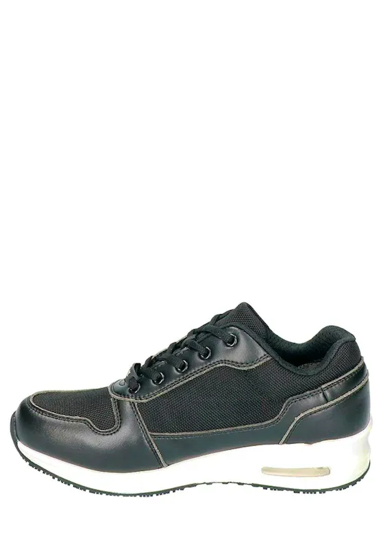 Bata Beekman DB.01-02 Werkschoen Laag Zwart-Wit