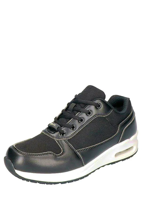 Bata Beekman DB.01-02 Werkschoen Laag Zwart-Wit
