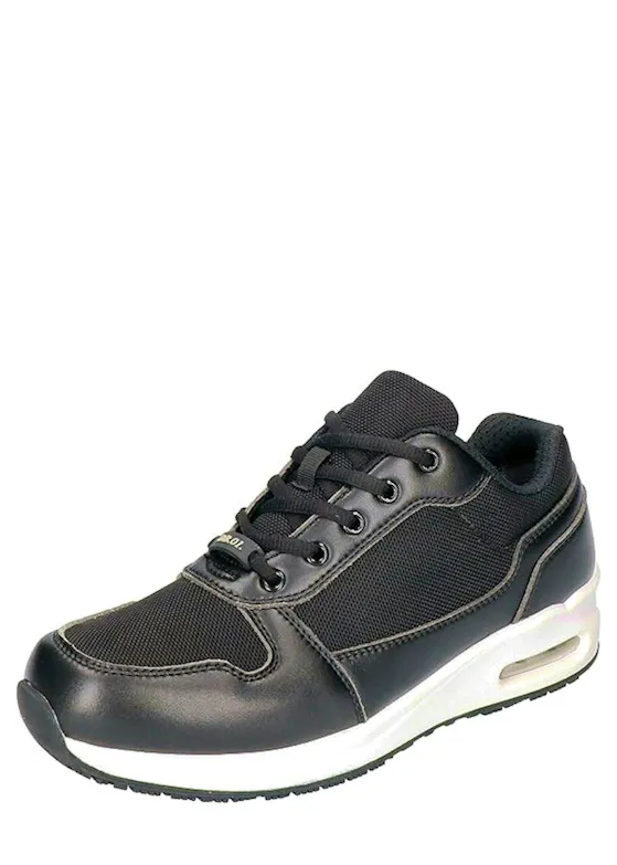 Bata Beekman DB.01-02 Werkschoen Laag Zwart-Wit