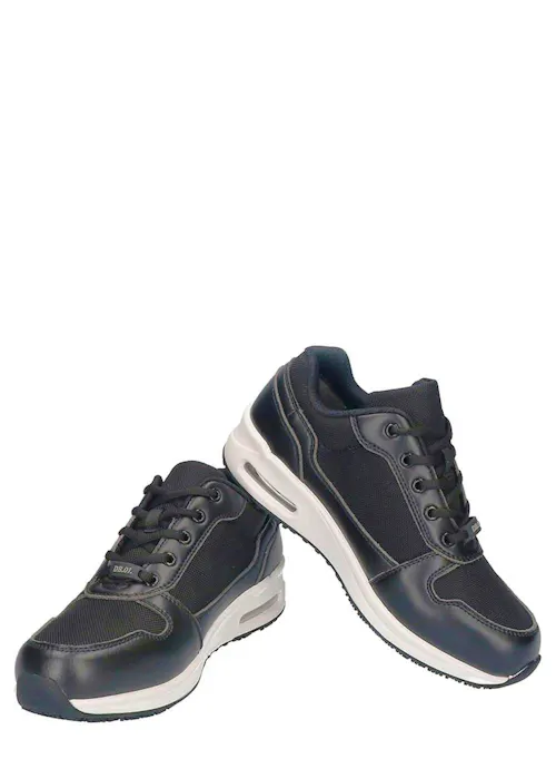 Bata Beekman DB.01-02 Werkschoen Laag Zwart-Wit