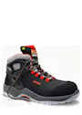 Elten Arturo Black-Red Mid ESD S3 miniatuur