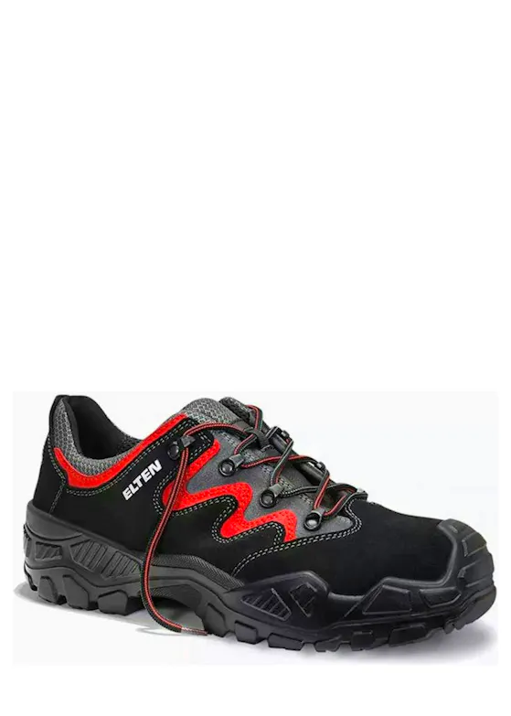 Elten Mick Black-Red Low ESD S2