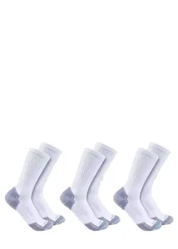 Carhartt Midweight Cotton Blend Crew Sock 3 Pair SC6203M miniatuur