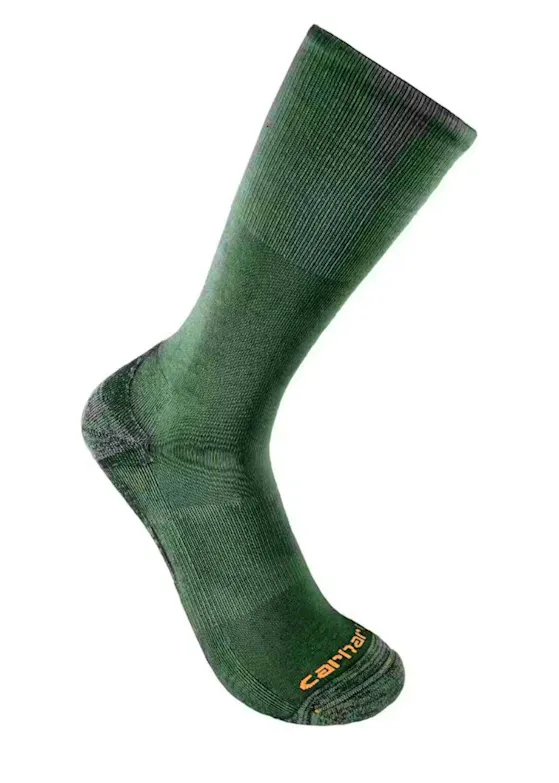 Carhartt Midweight Cotton-TENCEL Comfort Crew Sock 3 Pack SC8023M