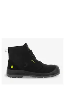 Safety Jogger Ecodesert S1P Chaussure de travail mi-haut Noir