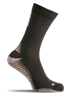 Solid Gear halbhohe rutschfeste Socke, schwarz