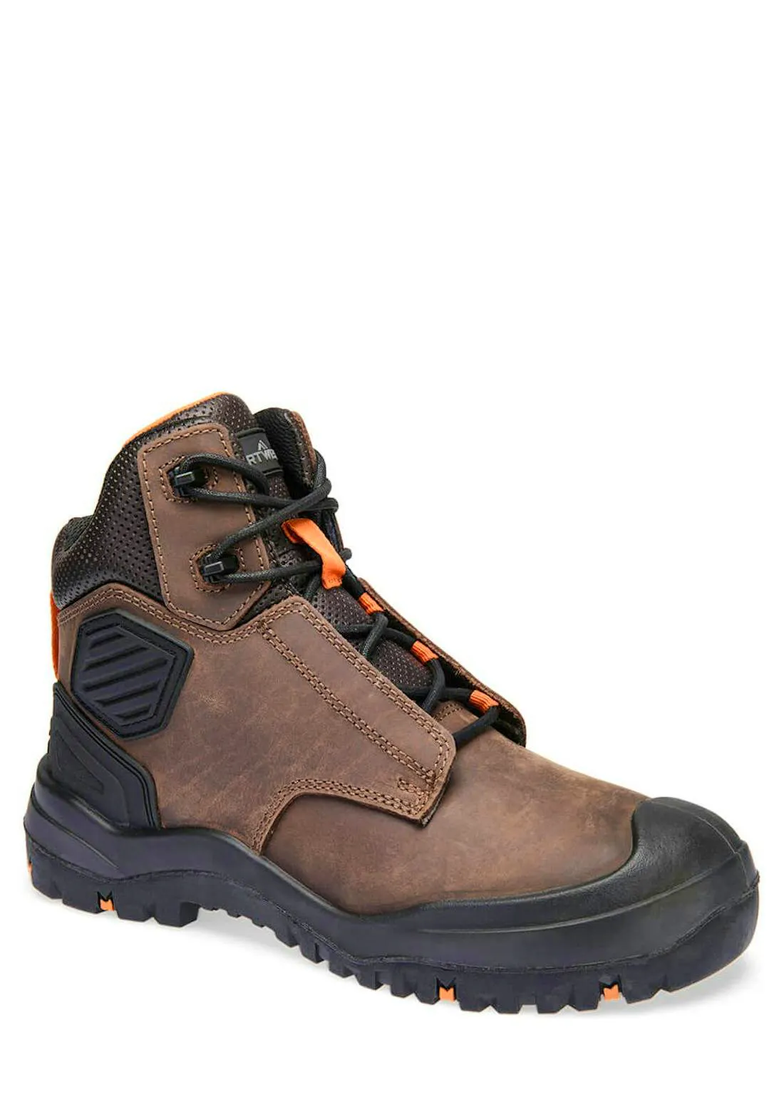 Braun/Orange