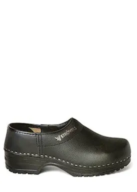 Strövels 304, schwarz OB Clog
