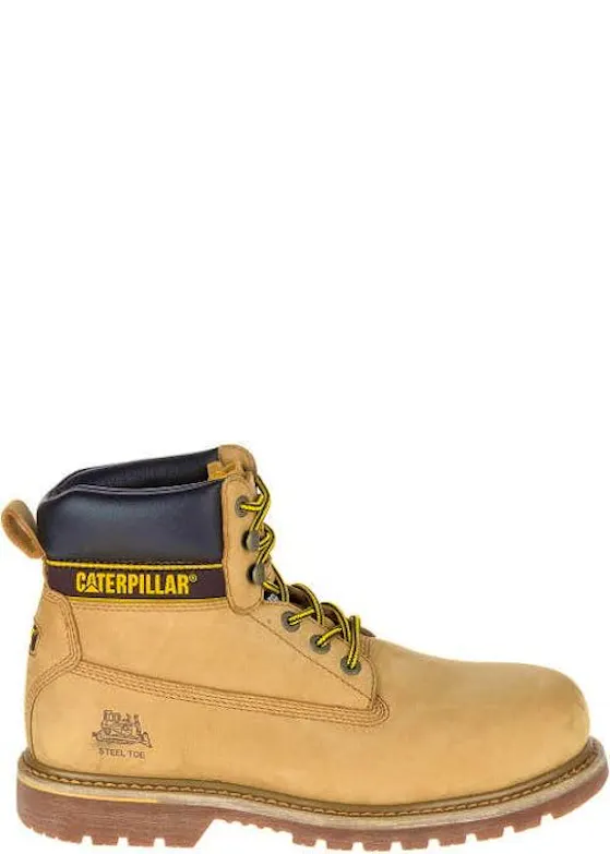 Caterpillar Holton S3 Arbeitsstiefel – Honey