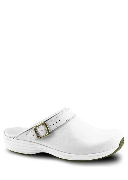 Sanita Flex Carbon Klomp Wit