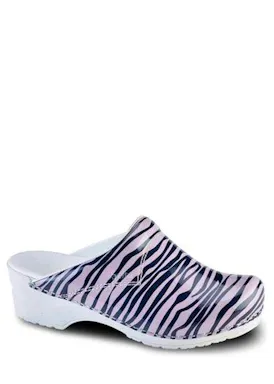 Sanita Flex 314 Clog rosa mit Streifen