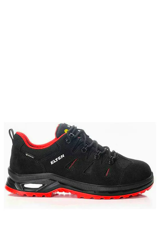 Elten Riwemo XXP GTX Black-Red Low ESD S3S WR CI Sicherheitsschuh