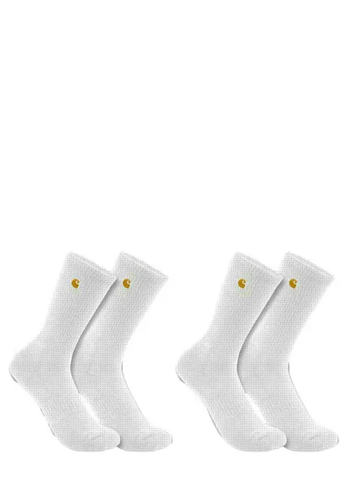 Carhartt Chaussettes mi-hauteur (crew) en lot de 2