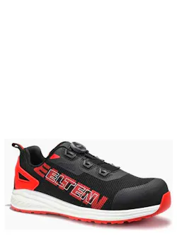 Elten Batis BOA® Black-Red Low ESD S1PL Werkschoen miniatuur