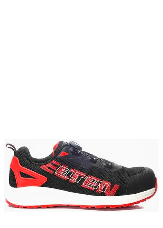 Elten Batis BOA® Black-Red Low ESD S1PL Sicherheitsschuh