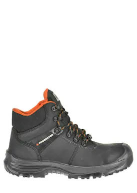ToWorkFor Trail-Boot schwarz / orange S3-Sicherheitsschuh
