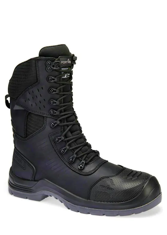 Portwest Samengesteld Leder Hoge Schoen S7L HRO M CI LG SC AN SR FO Werklaars FV03