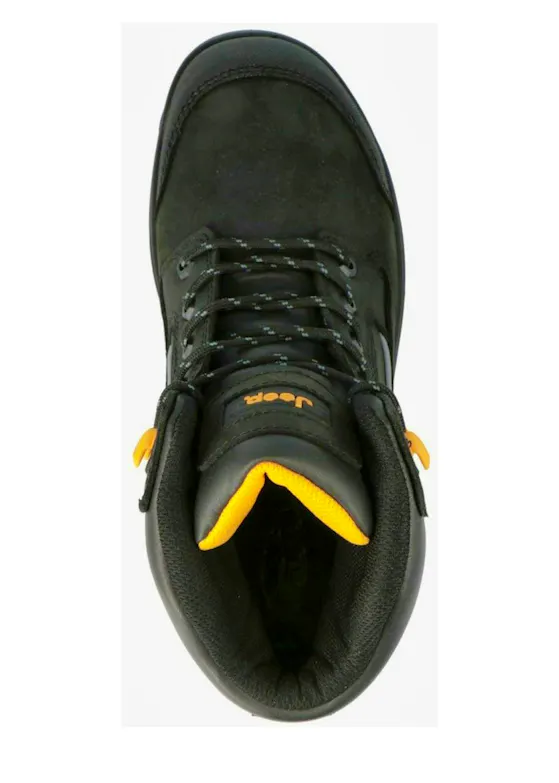 Jeep Safety Hawk Toe MH Black S3S Sicherheitsschuh