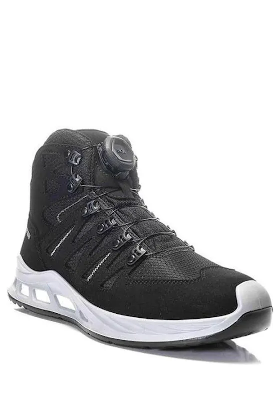 Elten Maddox XXR BOA® Black-Grey Mid ESD S3S Werkschoen