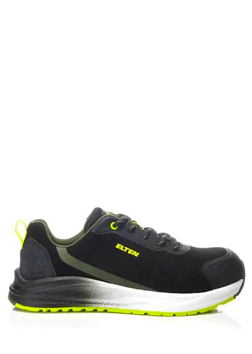 Elten Leevi XXNF Black-Lime Low ESD S3S Werkschoen
