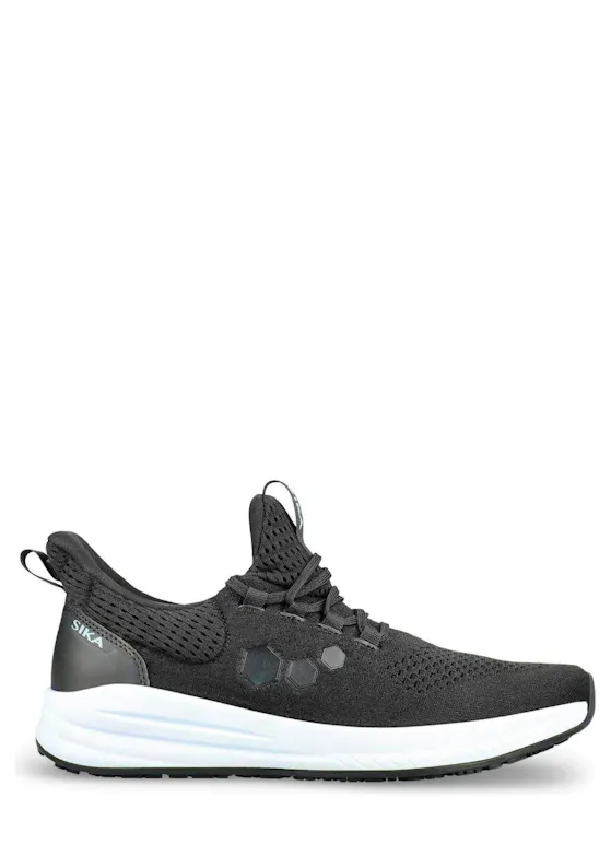 Sika 40205 Sprint Knit Lace O1 Zwart/Wit Werkschoenen