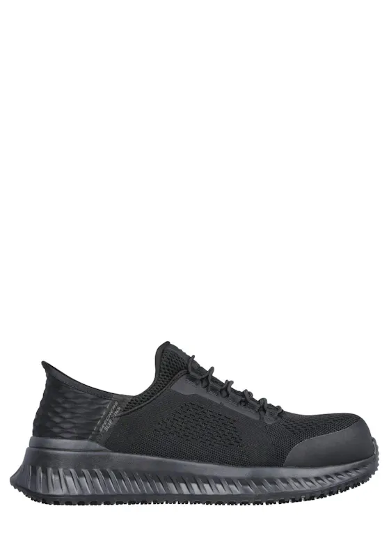 Skechers Tilido S1P - Fletchit Slip-Ins Heren Zwart