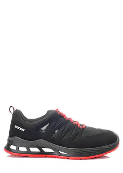 Elten Maddox XXR Air Black-Red Low ESD S1PS Werkschoen