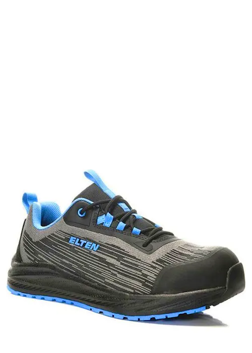 Elten Hanko XXNF Zwart/Blauw Low ESD S1PS Werkschoen