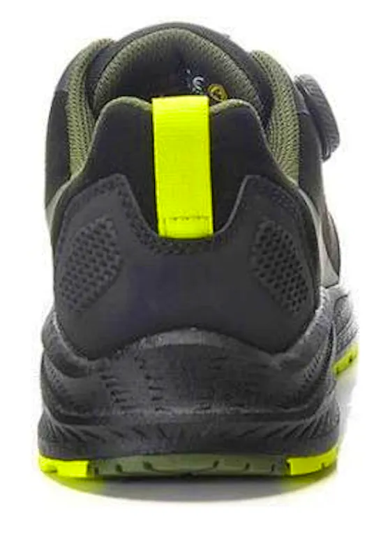 Elten Leevi XXNF BOA® Black - Limettengrün Low-ESD S3S Sicherheitsschuh