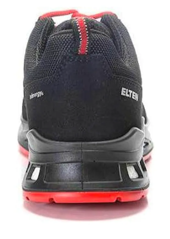 Elten Maddox XXR Air Black-Red Low ESD S1PS Werkschoen