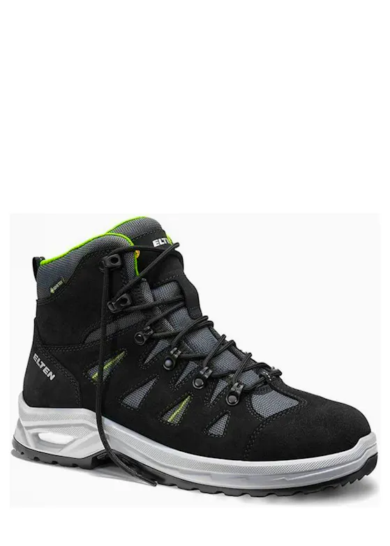 Elten Riwemo XXP GTX Black-Green Mid ESD S2 WR CI Sicherheitsschuh