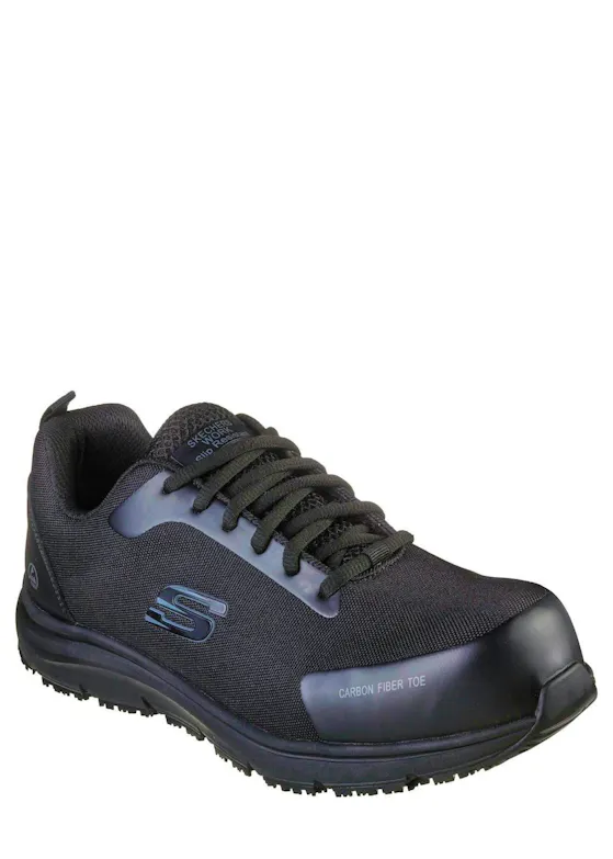 Skechers Ulmus S3 Herren Sneaker Schwarz Sicherheitsschuhe 200090EC
