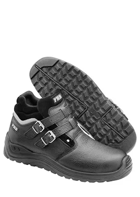 FHB Norbert S3-Stiefel mit Schnallen, EN ISO 20345-S3 HRO