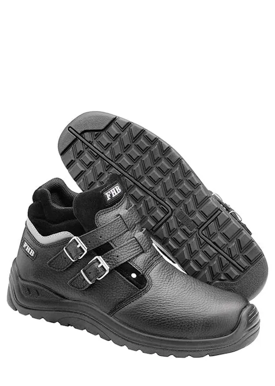 FHB Norbert S3-Stiefel mit Schnallen, EN ISO 20345-S3 HRO