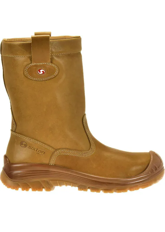 Sixton Peak Montana, Beige/Naturel Werklaars Met Wol Voering S3