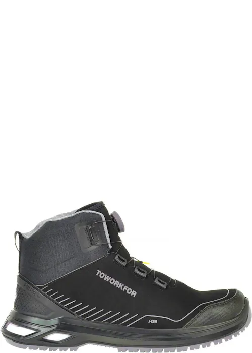 ToWorkFor X-507 Zwart/Grijs S3 SRC ESD