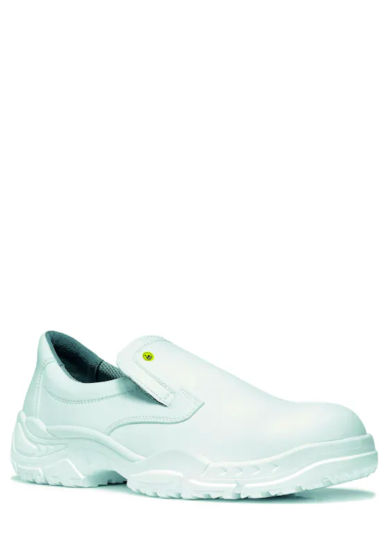 Elten White Slipper, Low-ESD, S2