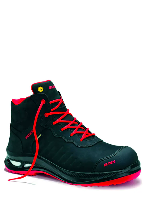Elten Stewart XXG Pro GTX Mid ESD S3 HI CI schwarz/rot