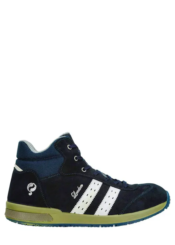 Quick Q105 Londen S3L FO SR Werkschoen Hoog Donkerblauw